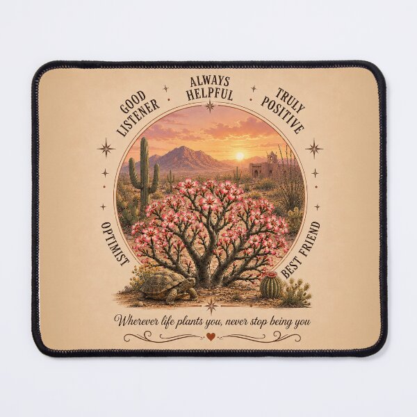Item preview, Desert Rose Wherever life plants you. designed and sold by Stellura Designs.