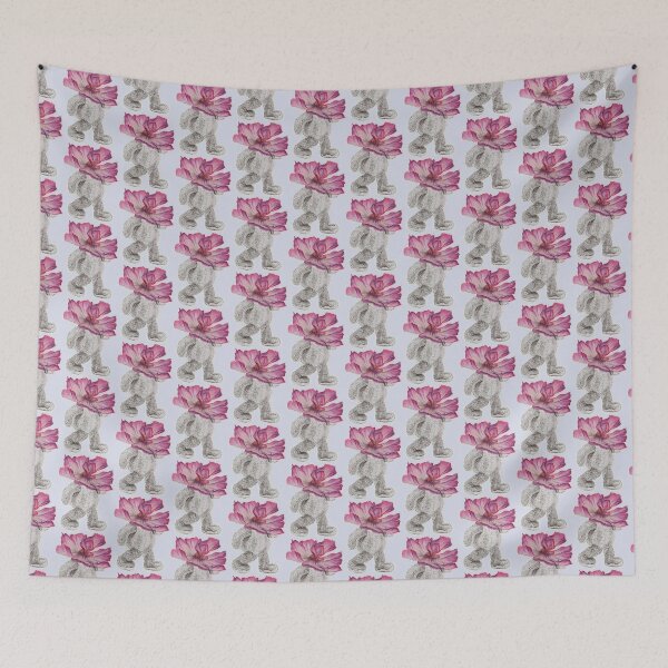 Item preview, Flower Bear designed and sold by Amanda Adela Art.