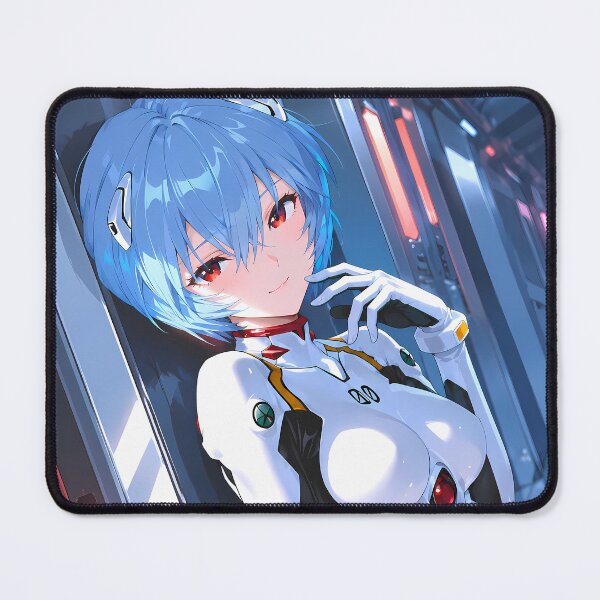 Item preview, Rei Ayanami Neon Genesis Evangelion Futuristic Corridor designed and sold by mildaclairmo.