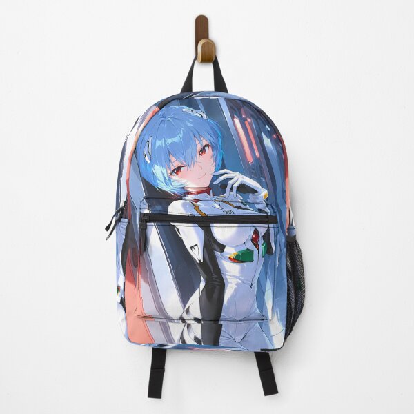 Item preview, Rei Ayanami Neon Genesis Evangelion Futuristic Corridor designed and sold by mildaclairmo.