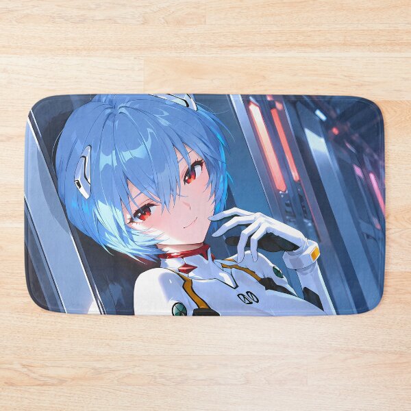Item preview, Rei Ayanami Neon Genesis Evangelion Futuristic Corridor designed and sold by mildaclairmo.