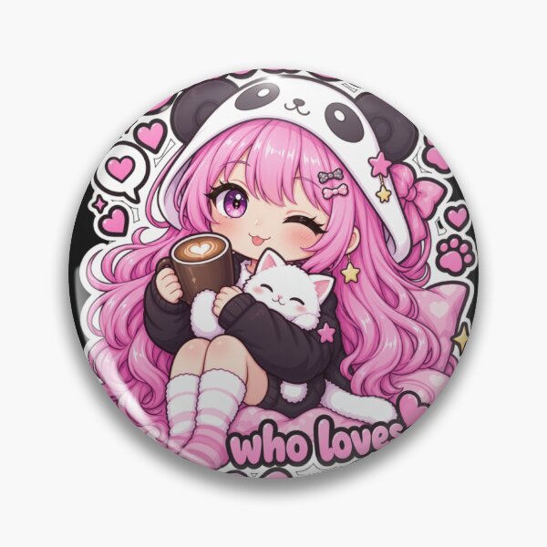 Item preview, Just a Girl Who Loves Coffee & Cozy Things designed and sold by Revyra Design .