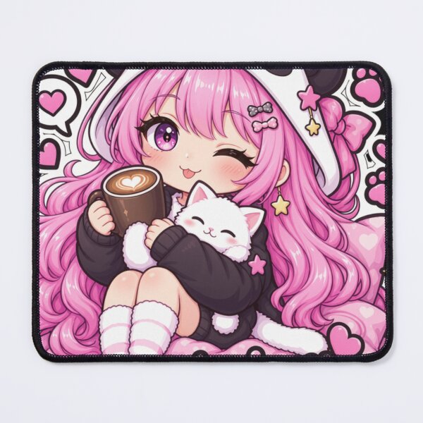 Item preview, Just a Girl Who Loves Coffee & Cozy Things designed and sold by Revyra Design .