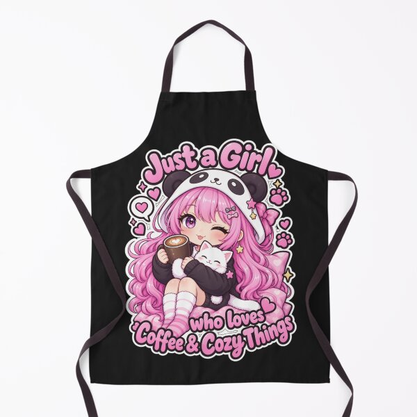 Item preview, Just a Girl Who Loves Coffee & Cozy Things designed and sold by Revyra Design .