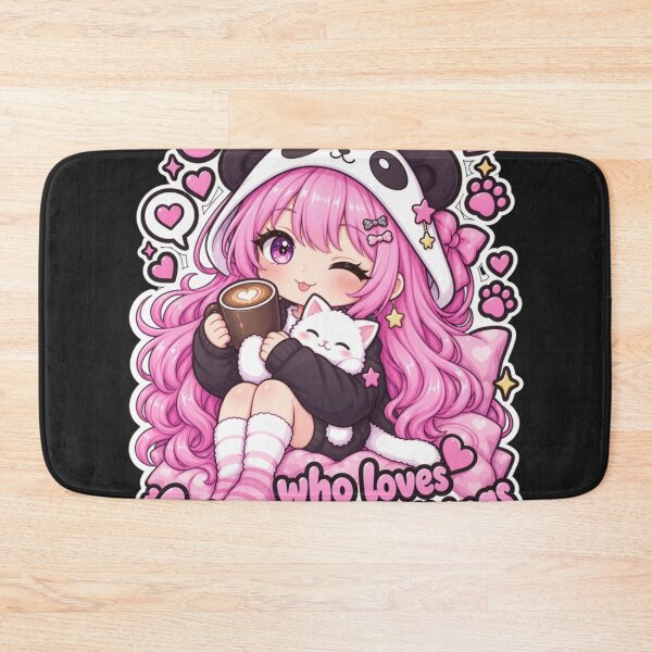 Item preview, Just a Girl Who Loves Coffee & Cozy Things designed and sold by Revyra Design .