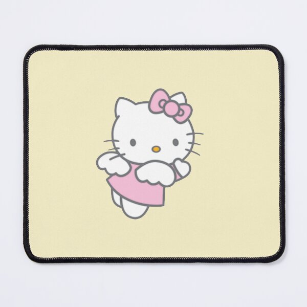 Item preview, Cute Hello Kitty Waving Pink Bow designed and sold by Heavenly-Cloudz.