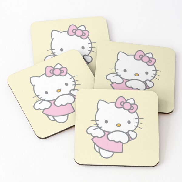 Item preview, Cute Hello Kitty Waving Pink Bow designed and sold by Heavenly-Cloudz.