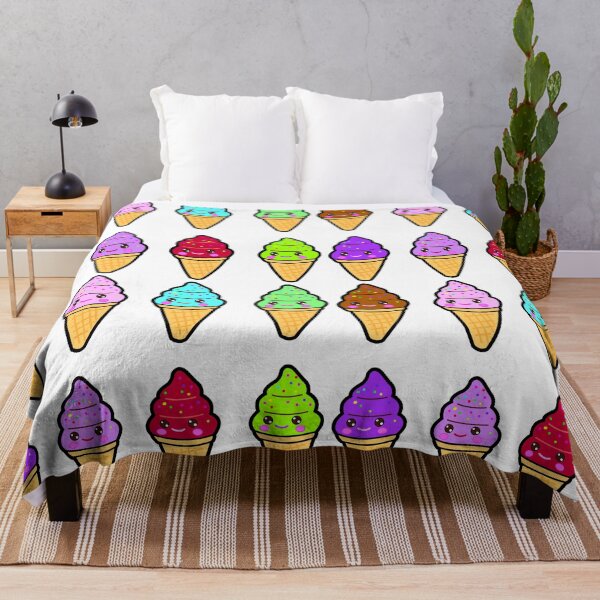 Item preview, Kawaii Ice Cream Colorful designed and sold by fantasmahappy.