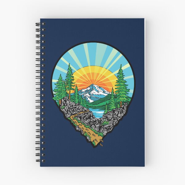 Item preview, Hiking Location Pin Mountain Trail Outdoor Adventure Nature Design designed and sold by Urban Muse And Sultry Hues.