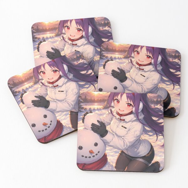 Item preview, Yuuki Sword Art Online Snowman Sunset Moment designed and sold by mildaclairmo.