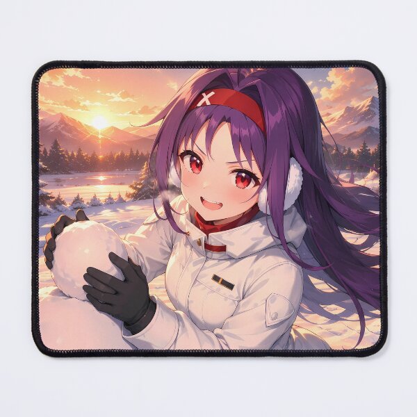 Item preview, Yuuki Sword Art Online Snowman Sunset Moment designed and sold by mildaclairmo.