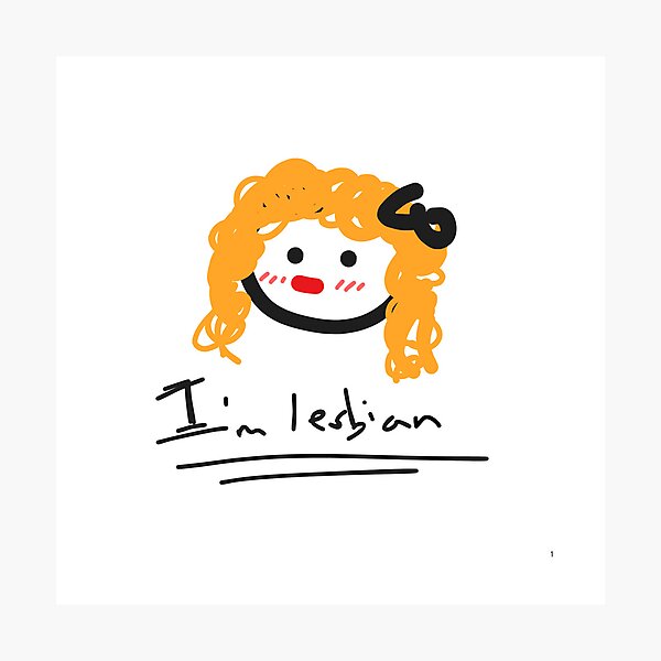 Item preview, I'm lesbian designed and sold by Aikunbox.