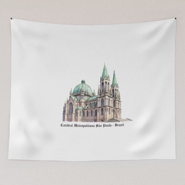 Item preview, Se Cathedral Sao Paulo - Metropolitan Cathedral Landscap designed and sold by Sampa In Focus.