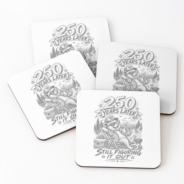 Item preview, Copy of 250 Years Later Still Figuring It Out – Funny American Opossum Retro USA 1776–2026 designed and sold by Williams Anderson.