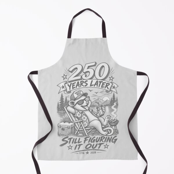 Item preview, Copy of 250 Years Later Still Figuring It Out – Funny American Opossum Retro USA 1776–2026 designed and sold by Williams Anderson.