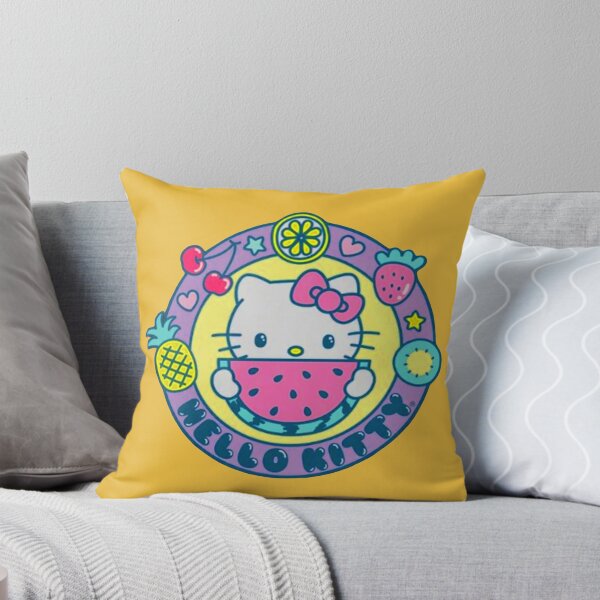 Item preview, Hello Kitty Watermelon Fruit Badge designed and sold by Heavenly-Cloudz.