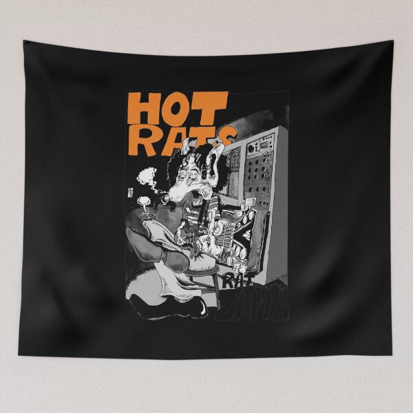 Item preview, Hot Rats Experimental Music Tribute Art designed and sold by Loopdrawings.