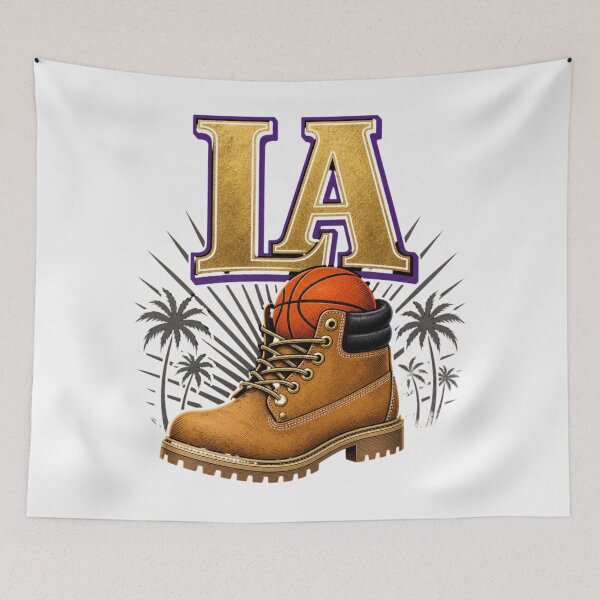 Item preview, Los Angeles Basketball Work Boot  designed and sold by freshwear design.