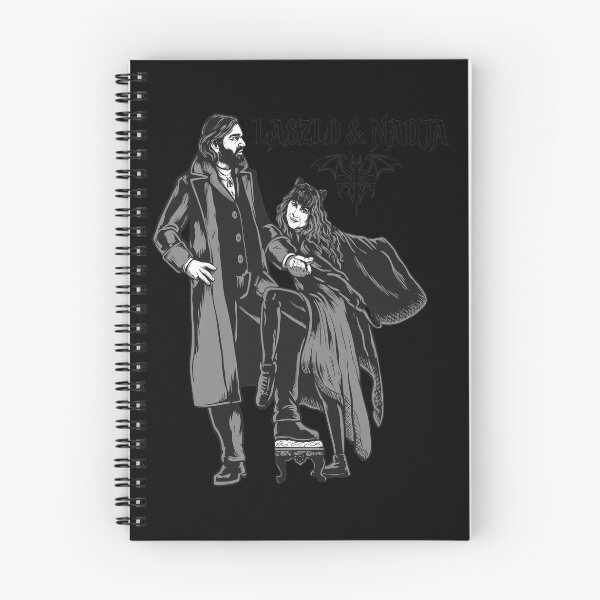 Item preview, Laszlo and Nadja Bats Gothic Illustration designed and sold by Loopdrawings.