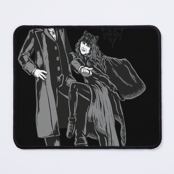 Item preview, Laszlo and Nadja Bats Gothic Illustration designed and sold by Loopdrawings.