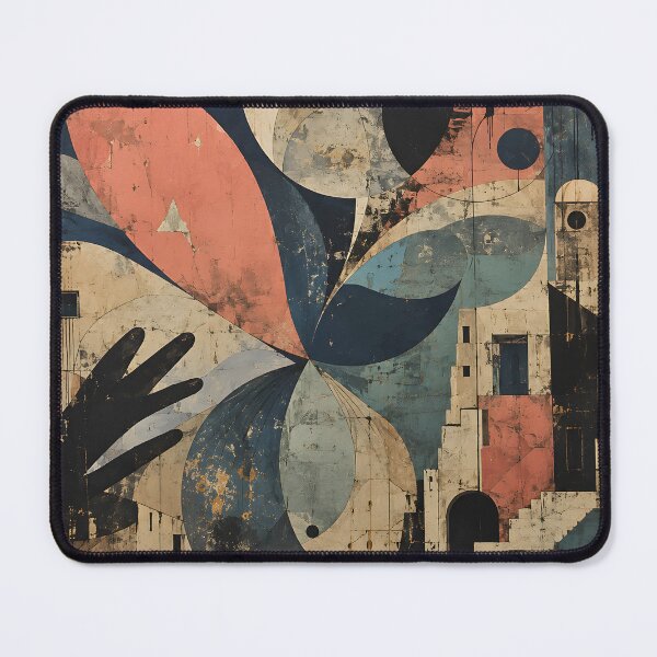 Item preview, Bauhaus Geometric Abstract Art – Mid-Century Modern Architectural Wall Decor designed and sold by GutyzDesignsES.