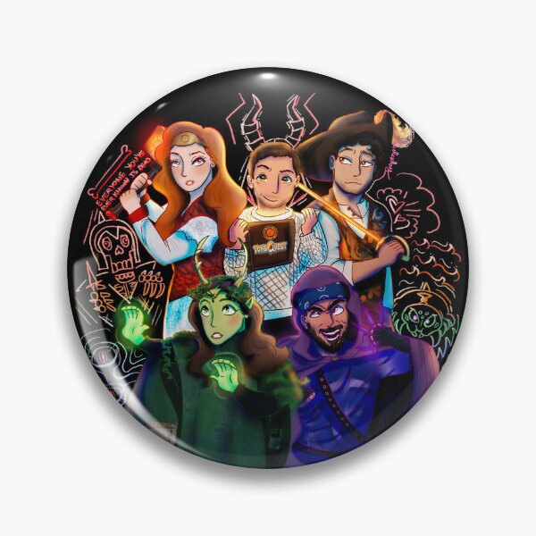 Item preview, Team StarKid Tomb Quest Cast – Full Color Doodle Design | AJ Holmes, Kim Whalen, Curt Mega, Lauren Lopez & Joey Richter designed and sold by bubblepop_art.