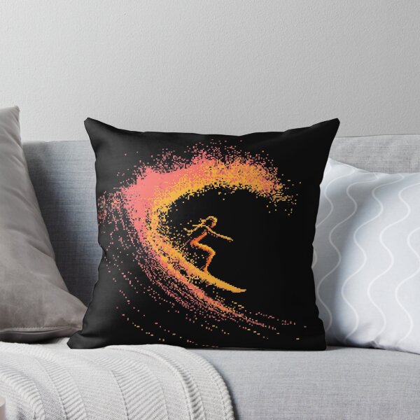 Item preview, Neon Particle Wave Surfer designed and sold by ClubVacay.