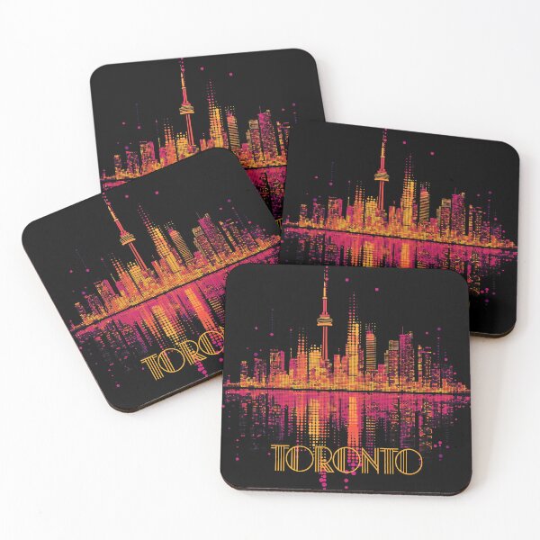 Item preview, Neon Toronto Skyline designed and sold by ClubVacay.