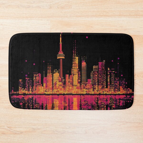 Item preview, Neon Toronto Skyline designed and sold by ClubVacay.