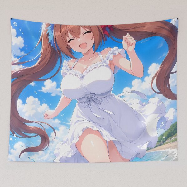 Item preview, Daiwa Scarlet Uma Musume Joyful Beach Splash designed and sold by mildaclairmo.