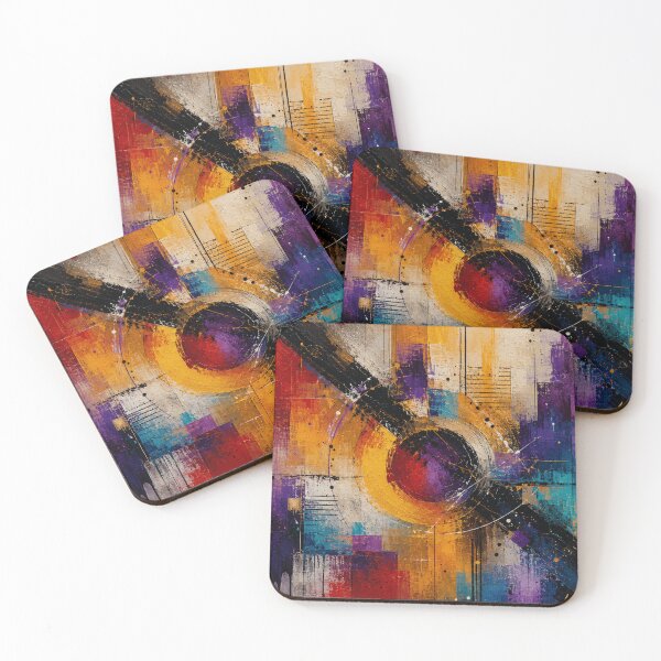 Item preview, Abstract Collision of Color designed and sold by SHOCAMPOS DESIGNS .