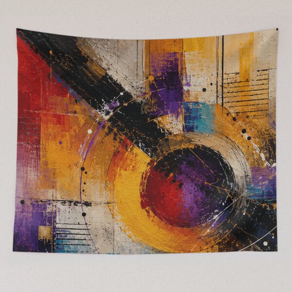 Item preview, Abstract Collision of Color designed and sold by SHOCAMPOS DESIGNS .