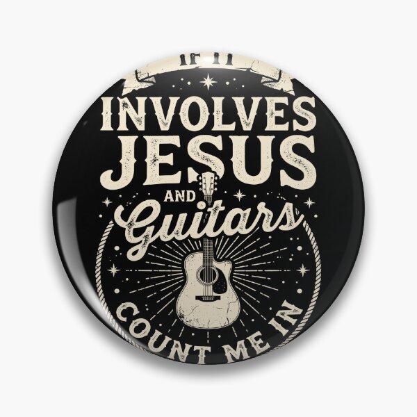 Item preview, If It Involves Jesus And Guitars Count Me In Christian Musician Guitar Player Faith designed and sold by Doodleoub.