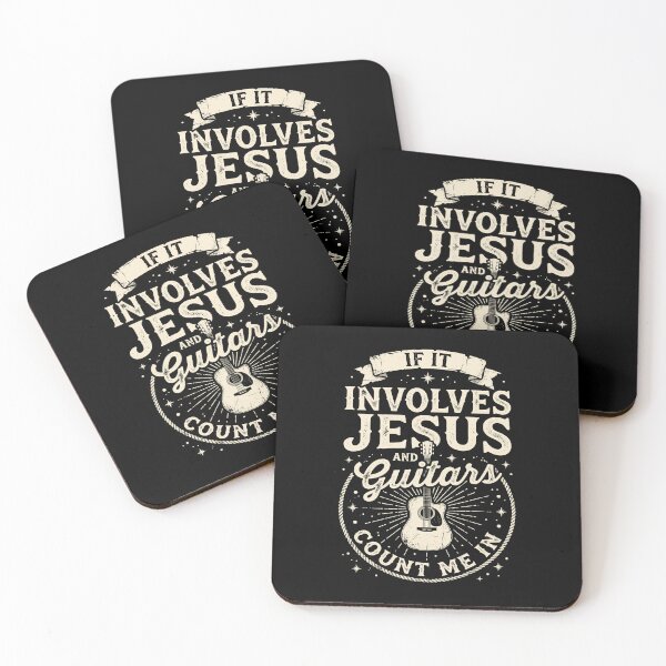 Item preview, If It Involves Jesus And Guitars Count Me In Christian Musician Guitar Player Faith designed and sold by Doodleoub.