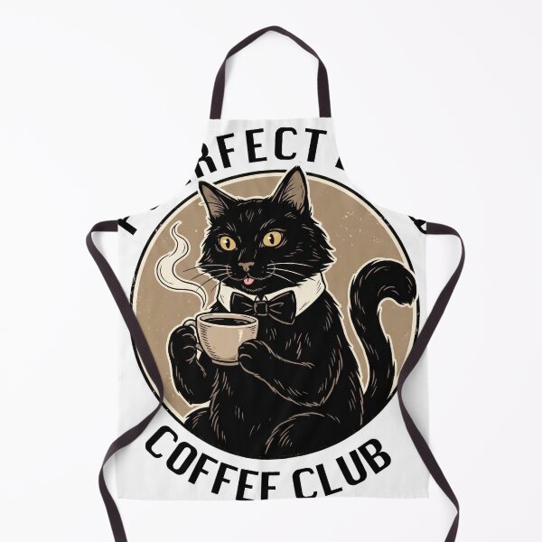 Item preview, Purrfect Brew Coffee Club Black Cat designed and sold by bydanijardim.
