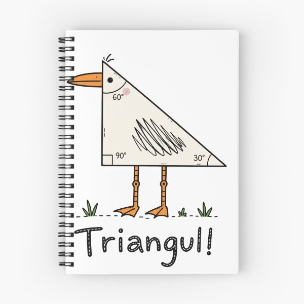 Item preview, Triangull Triangle Seagull Bird Pun Funny Math Teacher designed and sold by TynesDesign.
