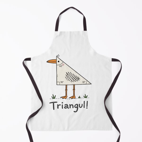 Item preview, Triangull Triangle Seagull Bird Pun Funny Math Teacher designed and sold by TynesDesign.