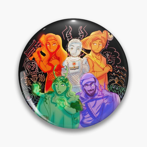 Item preview, Team StarKid Tomb Quest Cast – Rainbow Doodle Design | AJ Holmes, Kim Whalen, Curt Mega, Lauren Lopez & Joey Richter designed and sold by bubblepop_art.