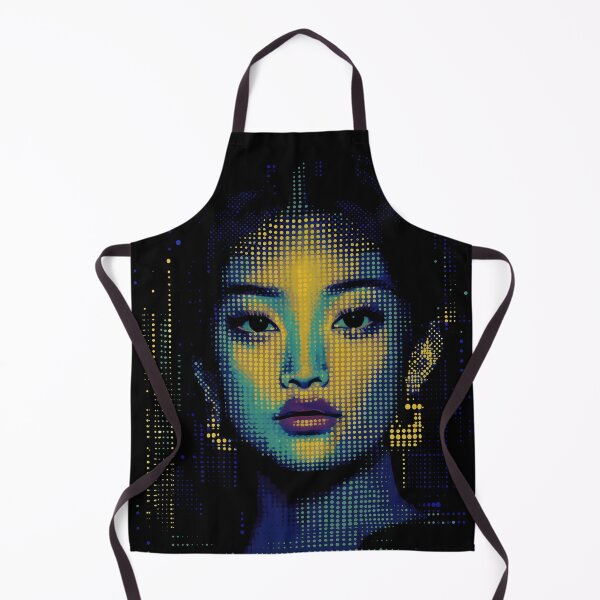 Item preview, Neon Pixel Asian Beauty designed and sold by ClubVacay.