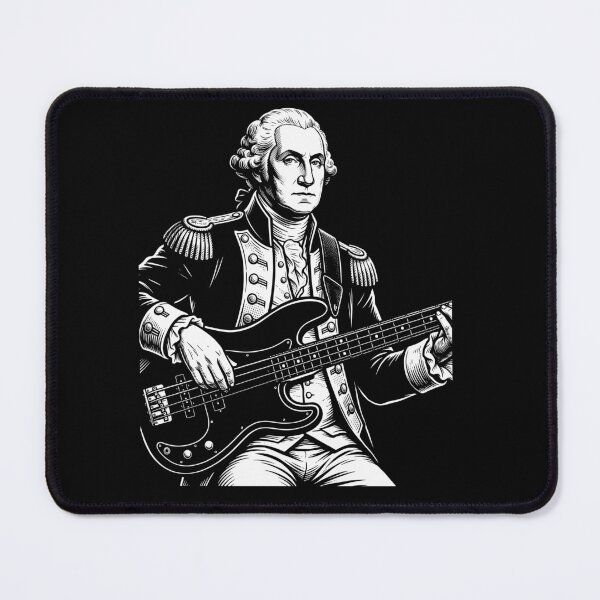 Item preview, George Washington Bass Guitar Musician Founding Father designed and sold by Doodleoub.