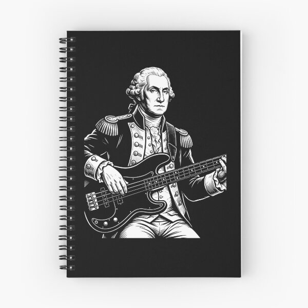 Item preview, George Washington Bass Guitar Musician Founding Father designed and sold by Doodleoub.