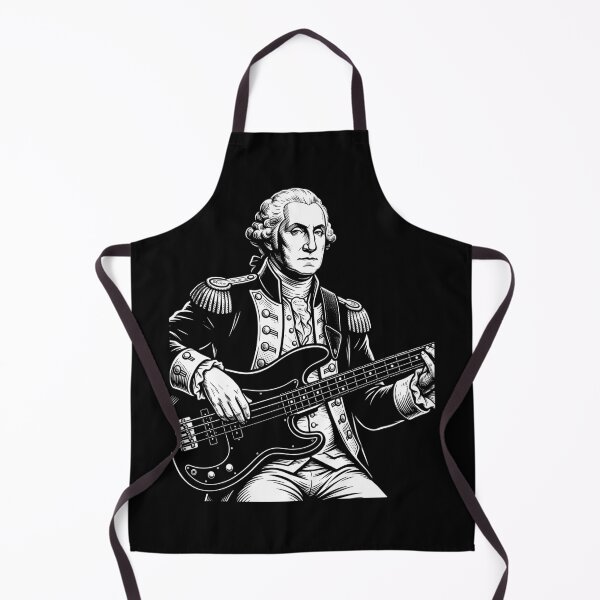 Item preview, George Washington Bass Guitar Musician Founding Father designed and sold by Doodleoub.