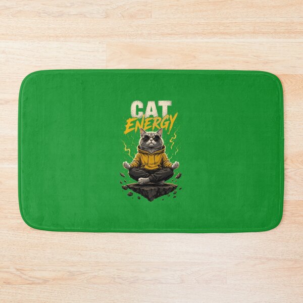 Item preview, CAT ENERGY — UNLEASH YOUR INNER POWER designed and sold by LowBatteryStudio ⭐.