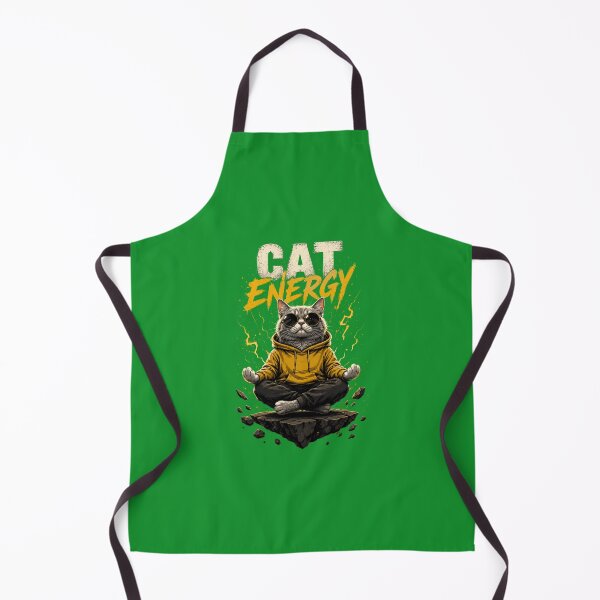 Item preview, CAT ENERGY — UNLEASH YOUR INNER POWER designed and sold by LowBatteryStudio ⭐.