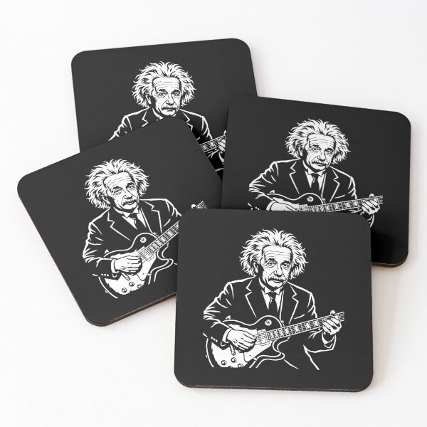 Item preview, Albert Einstein Guitarist Genius Physicist Science Music designed and sold by Doodleoub.