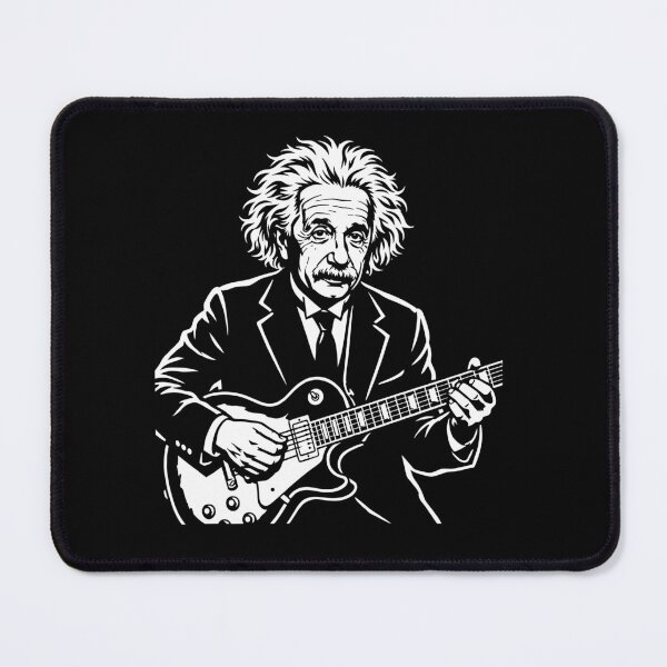 Item preview, Albert Einstein Guitarist Genius Physicist Science Music designed and sold by Doodleoub.