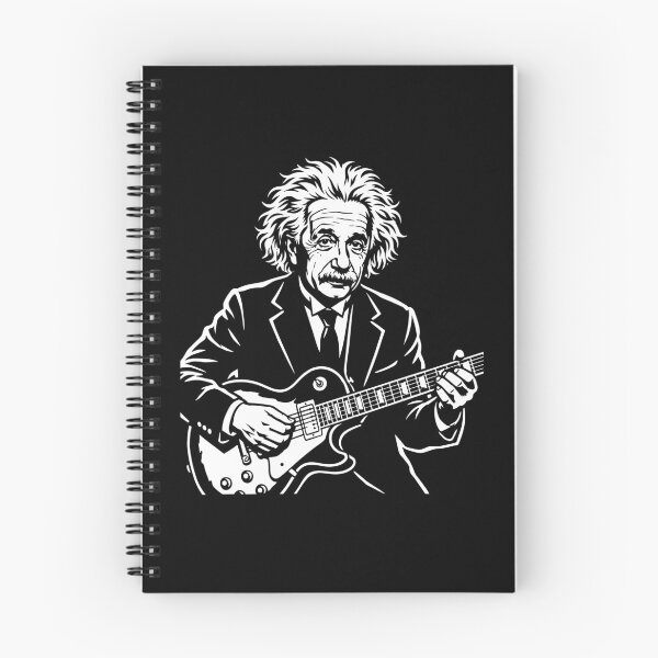 Item preview, Albert Einstein Guitarist Genius Physicist Science Music designed and sold by Doodleoub.