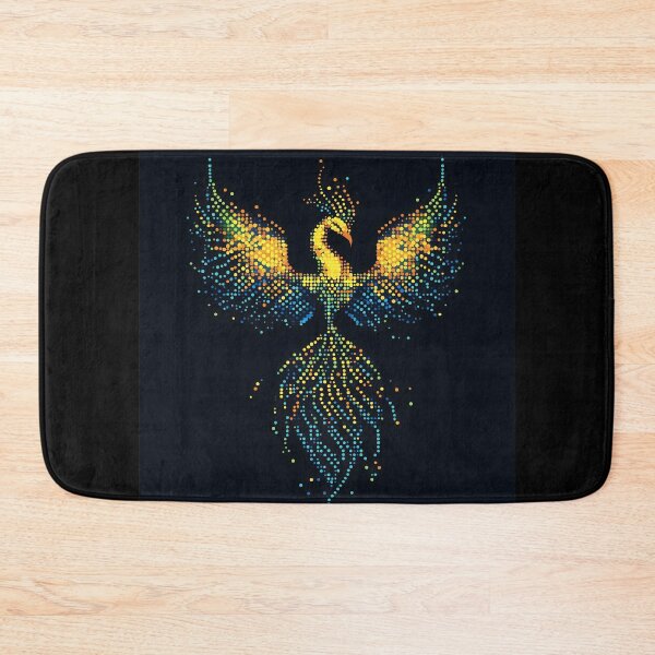 Item preview, Neon Pixel Phoenix designed and sold by ClubVacay.
