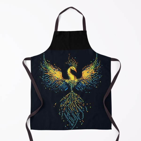 Item preview, Neon Pixel Phoenix designed and sold by ClubVacay.