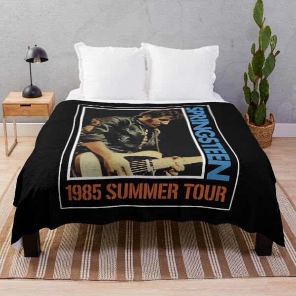 Item preview, Rock Legend 1985 Summer Tour Vintage Poster designed and sold by BlossomieStore.
